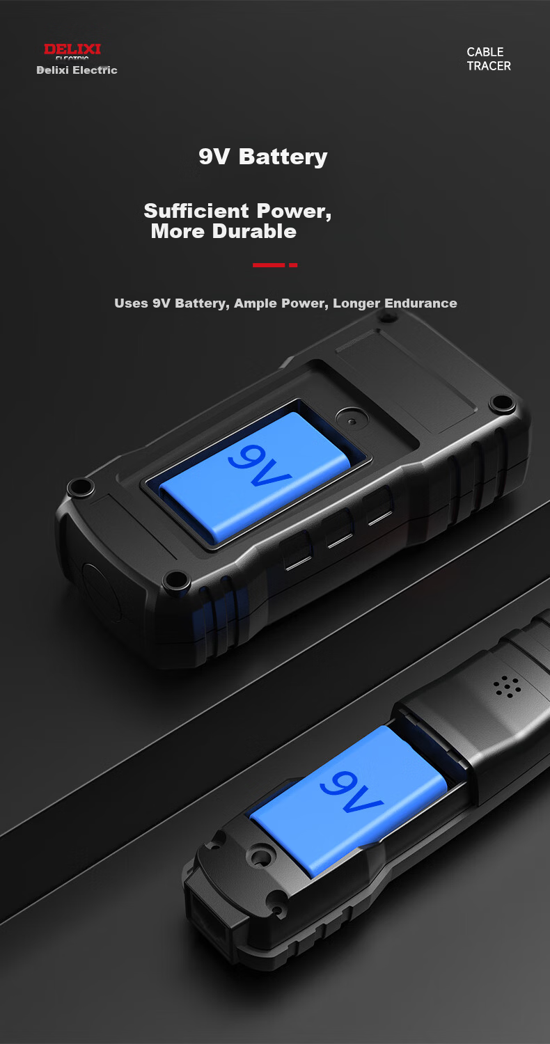 DELIXI ELECTRIC Network Cable Tracker Multifunctional Telephone Network Line Tester Line Tracing Instrument Detection Kit 5