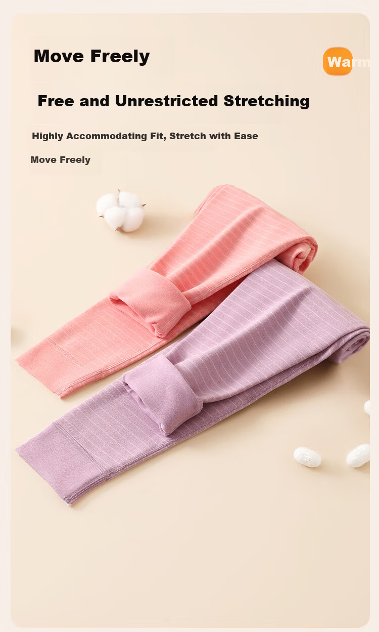 LangSha Kids Thermal Pants Boys Wool Silk Autumn Trousers Thickened Fleece Homewear School Uniform 13