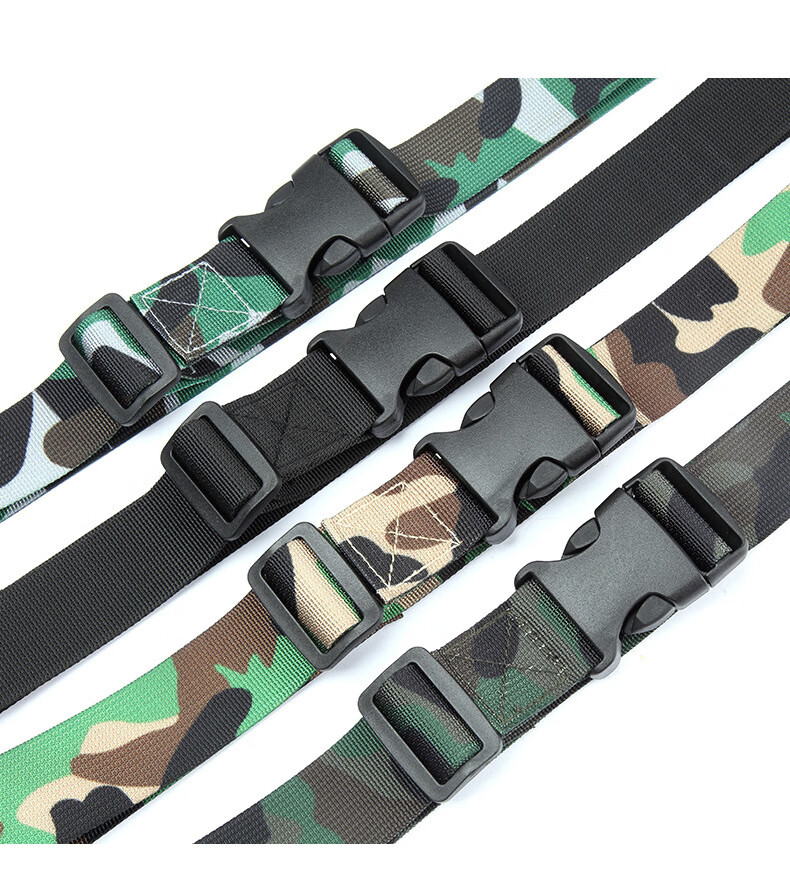 JEVI Military Training Belt for Students, Unisex Children's Camouflage Uniform Canvas Belt for Primary, Middle And High School Students, Youth Waist Belt 2