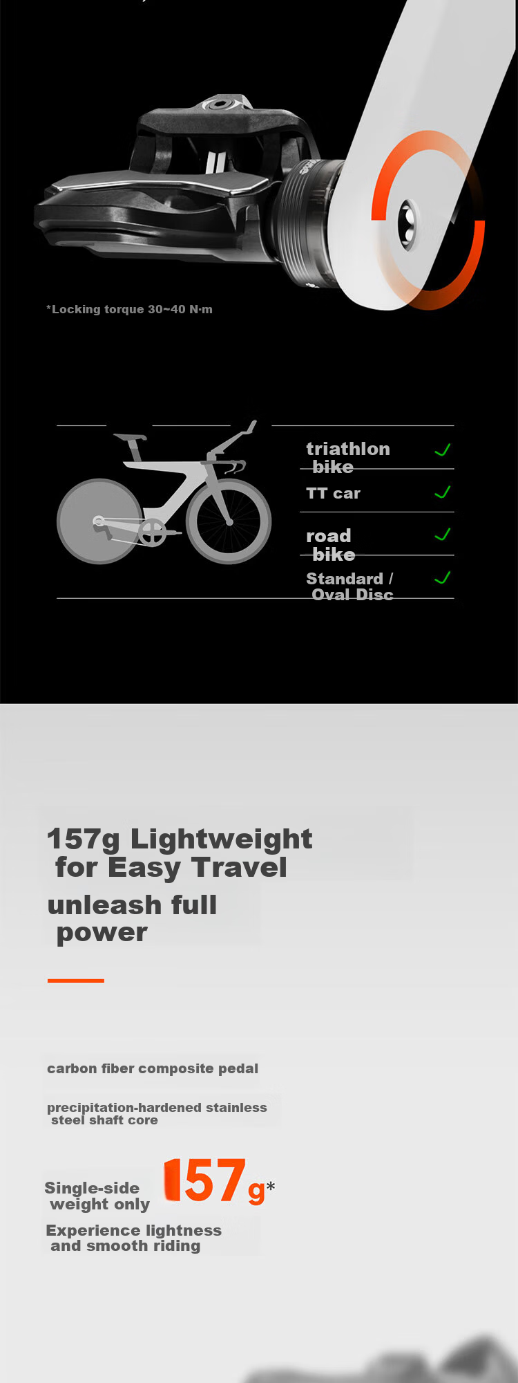 Magene P715 Bicycle Pedal Power Meter Mountain Road Bike High Precision Cycling Clipless Pedal Accessories 10