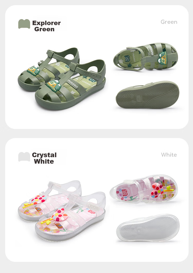Mutong Kids Summer Comfortable Casual Boys Beach Sandals Soft Sole Roman Style Closed Toe Water Shoes Girls Taro Purple 155 14