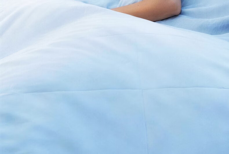 8H Class A Antibacterial Machine Washable Lyocell Austrian Linen Lenzing Tencel Summer Cooling Air Conditioning Quilt L12 Blue 2