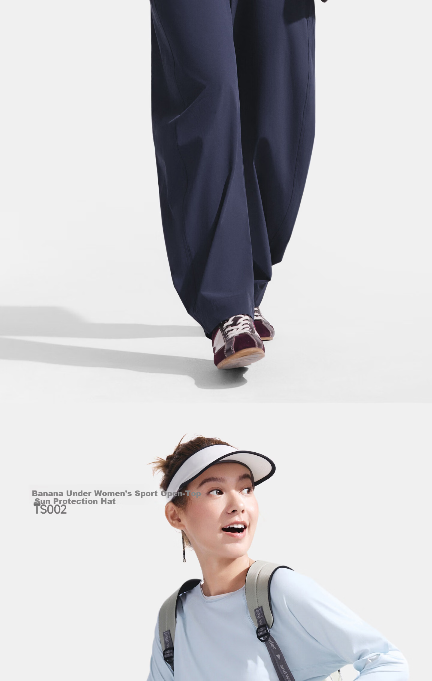 Beneunder Quick-Dry Curved Blade Pants Women's Sports Casual Long Trousers Commuter Woven Sun Protection Pants DS011 26 Spring Summer 22