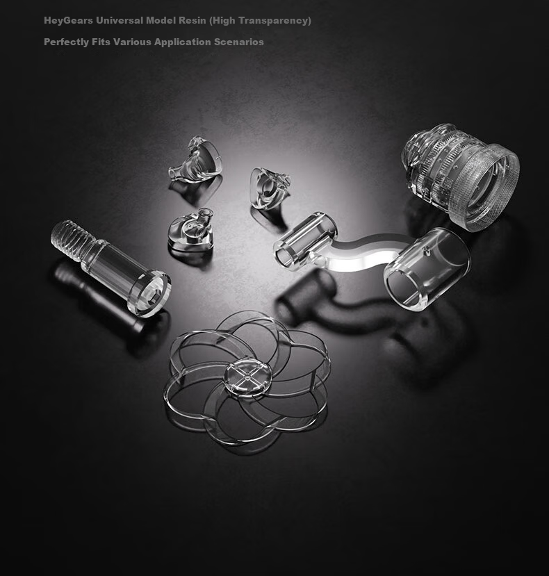 HEYGEARS Universal High-Transparency PAT10 Resin Low-Odor Precision-Enhancing High-Precision Photocurable Photosensitive Resin 13