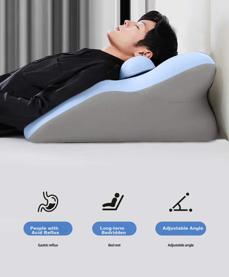 Mi Xiaoshu Bed Headrest Lumbar Pillow Bed Lounging Cushion Large Backrest Comfortable Pressure-Relief Lumbar Support Pillow 2