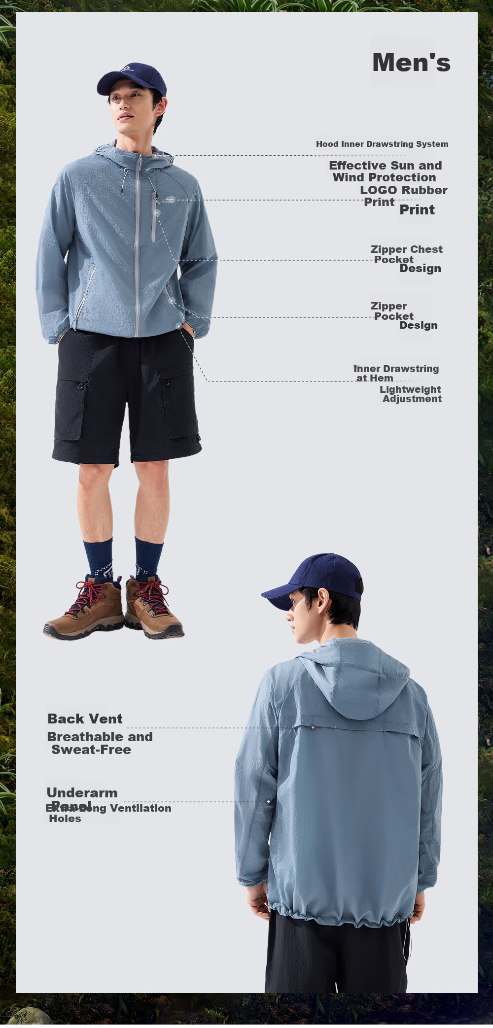 Toread Yang Chaoyue Same Style Ice Butterfly Sunscreen Jacket Women Outdoor Summer UV Protection Lightweight Breathable Sun Protection Coat 4