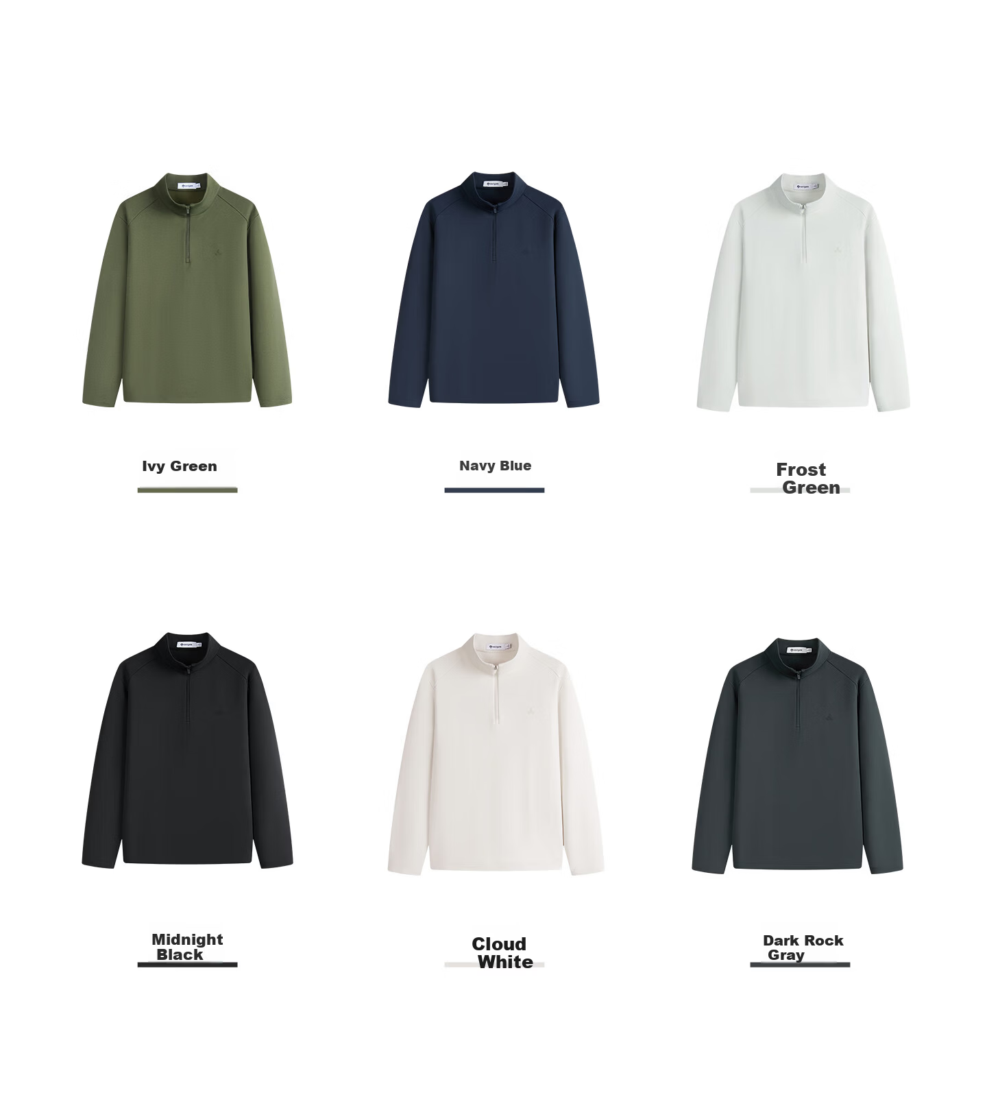 Navigare Star Style Italian Small Sailboat 25 New Men's Half-Open Collar Brushed Fleece Sweatshirt Inner Shirt 1135845304 15