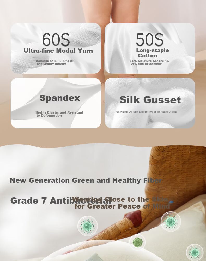 October Crystal Children's Underwear Boys and Girls Baby Boxer Shorts 7A Antibacterial Class A 10