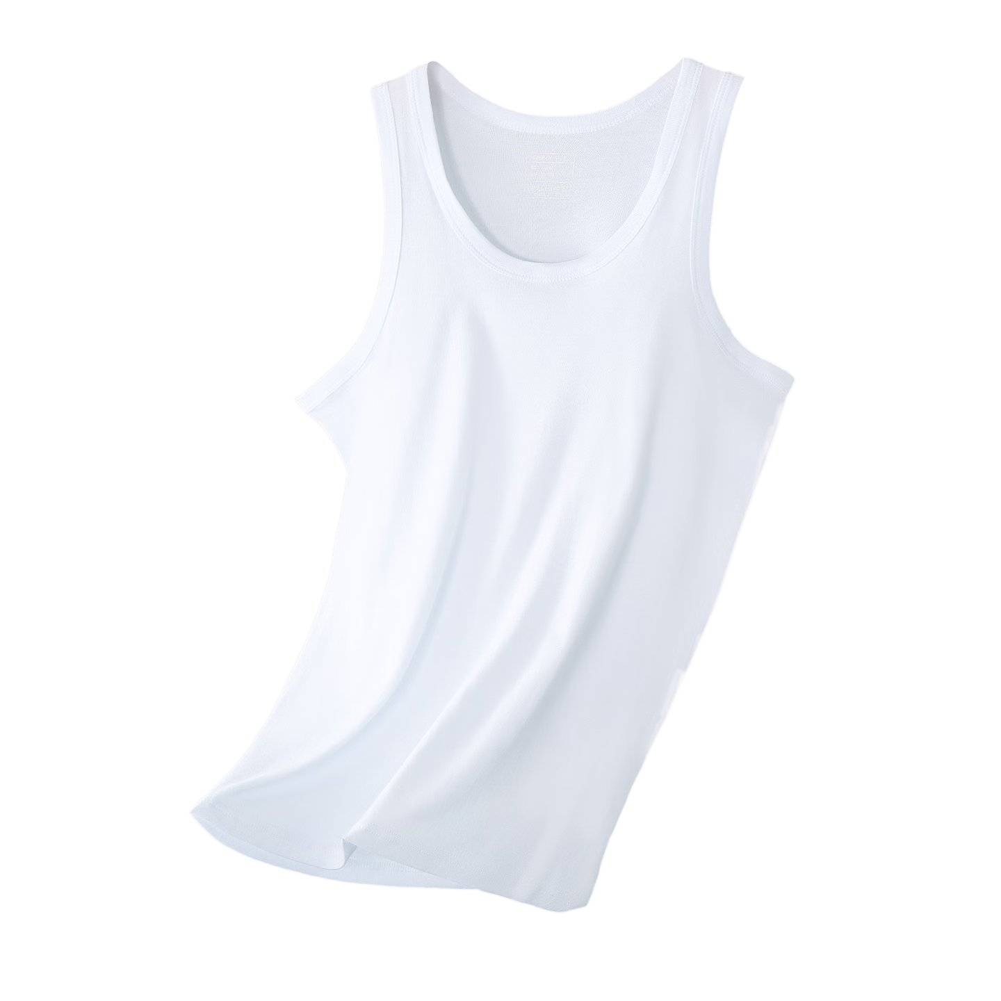 Youkeshu Men's Summer Thin Cotton Slim Fit Tank Top Sports Sleeveless Sweat-Absorbing Fitness Shirt