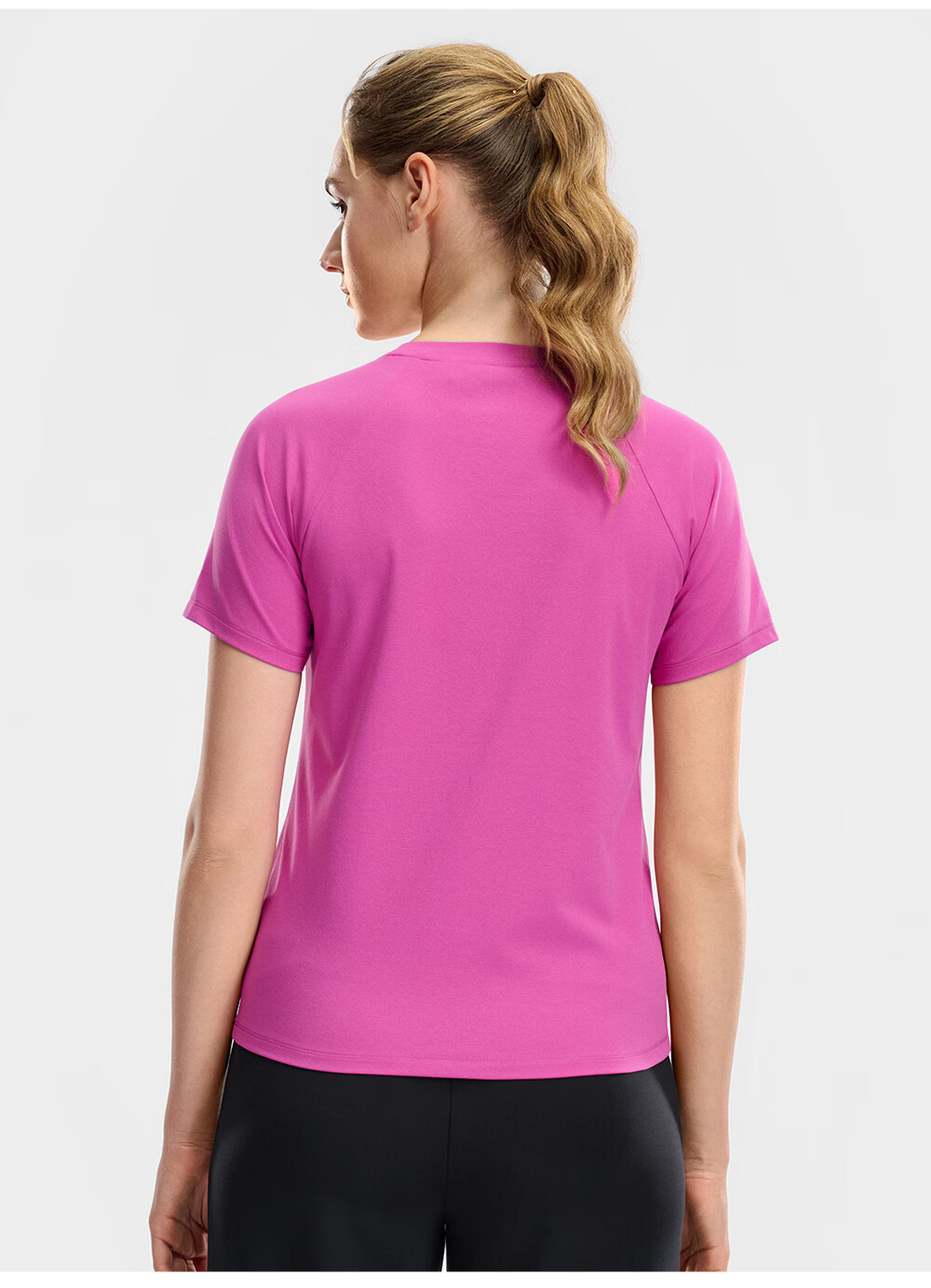 FILA Official Colorful Women's Short Sleeve T-Shirt 2026 Summer Moisture-Wicking Quick-Dry Fitness Sports Yoga Running Tee 33