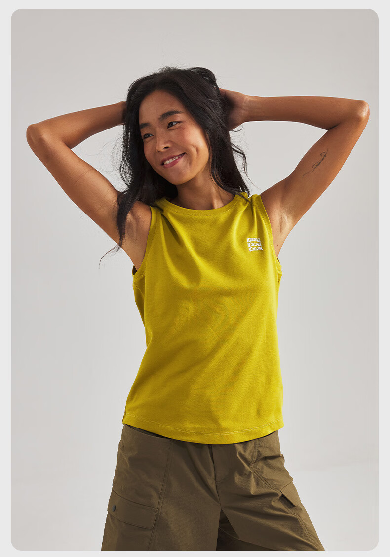Naturehike Quick-Dry Sleeveless Vest T-Shirt 2026 Summer New Women's Hiking Mountaineering Outdoor Round Neck Loose Breathable Top 6