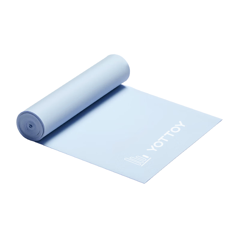 Yottoy Yoga Resistance Band for Women Elastic Fitness Pull Rope Back Stretching Resistance Band Training Blue 20lbs