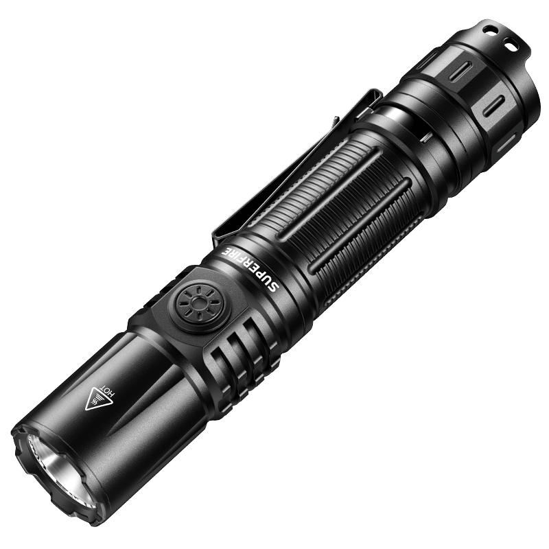 SupFire High Brightness Flashlight 2500LM Outdoor Mountaineering Ultra-Bright Long Range Long Battery Life Compact Portable Home Cycling Light