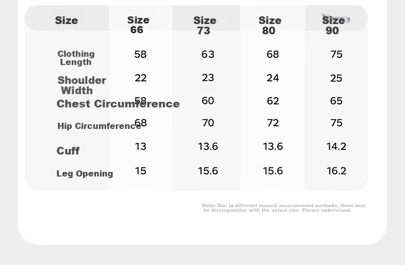 Babycare Children's Camellia Padded One-Piece Winter Thickened Outerwear Warm Romper Cream Rabbit 80cm 15