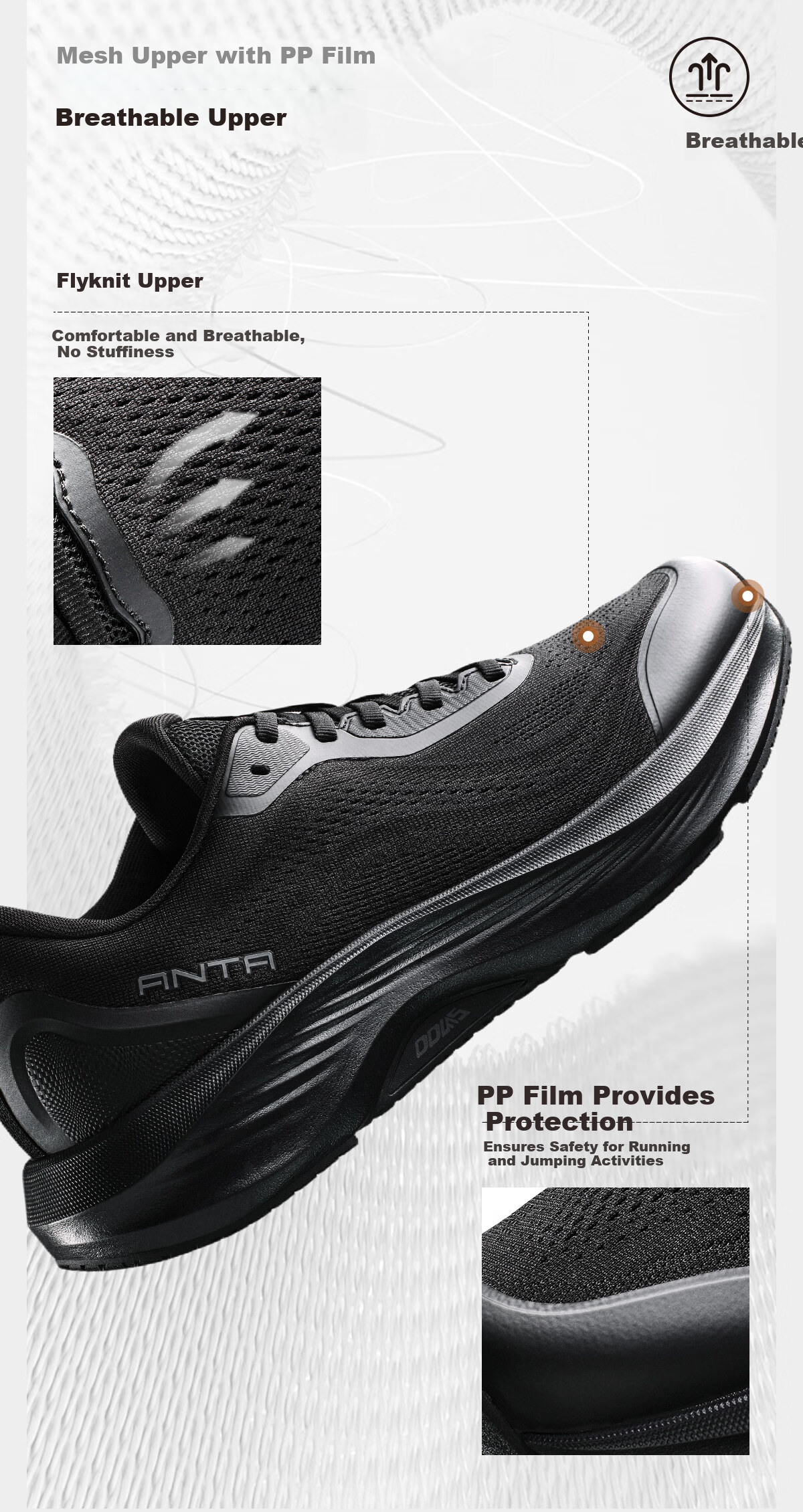 Anta [Fan Zhendong Edition] Shenxing 15 Mesh Breathable Summer Men's Commuter Training Sports Shoes 112627718 11