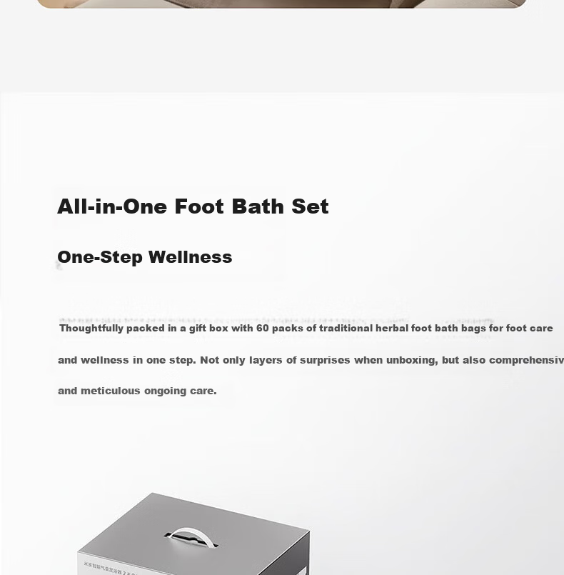 Mijia Xiaomi Automatic Constant Temperature Heating Airbag Massage Foot Bath Basin Intelligent Sterilization Foot Soak Tub for Calf Foot Bath Birthday Gift for Mom and Women 4