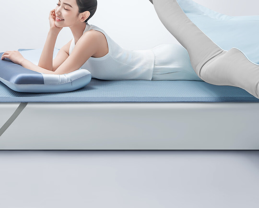Deep Sleep Cooling Air Conditioning Quilt Ice Silk Lyocell Summer Quilt Class A Machine Washable 150*200cm Smoke Blue 12