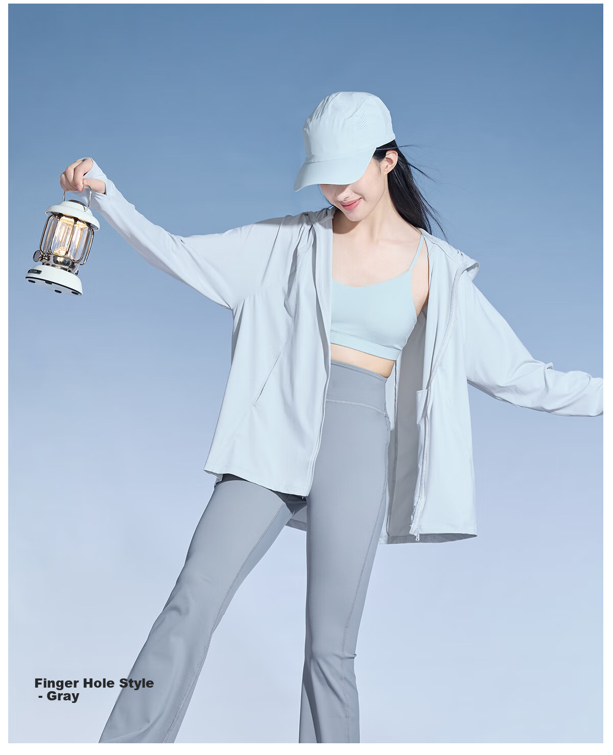 Moxun [Zhao Lusi Same Style] Summer Breathable Ice Titanium Yarn Ice Silk Cooling Outdoor Sun Protection Jacket 23