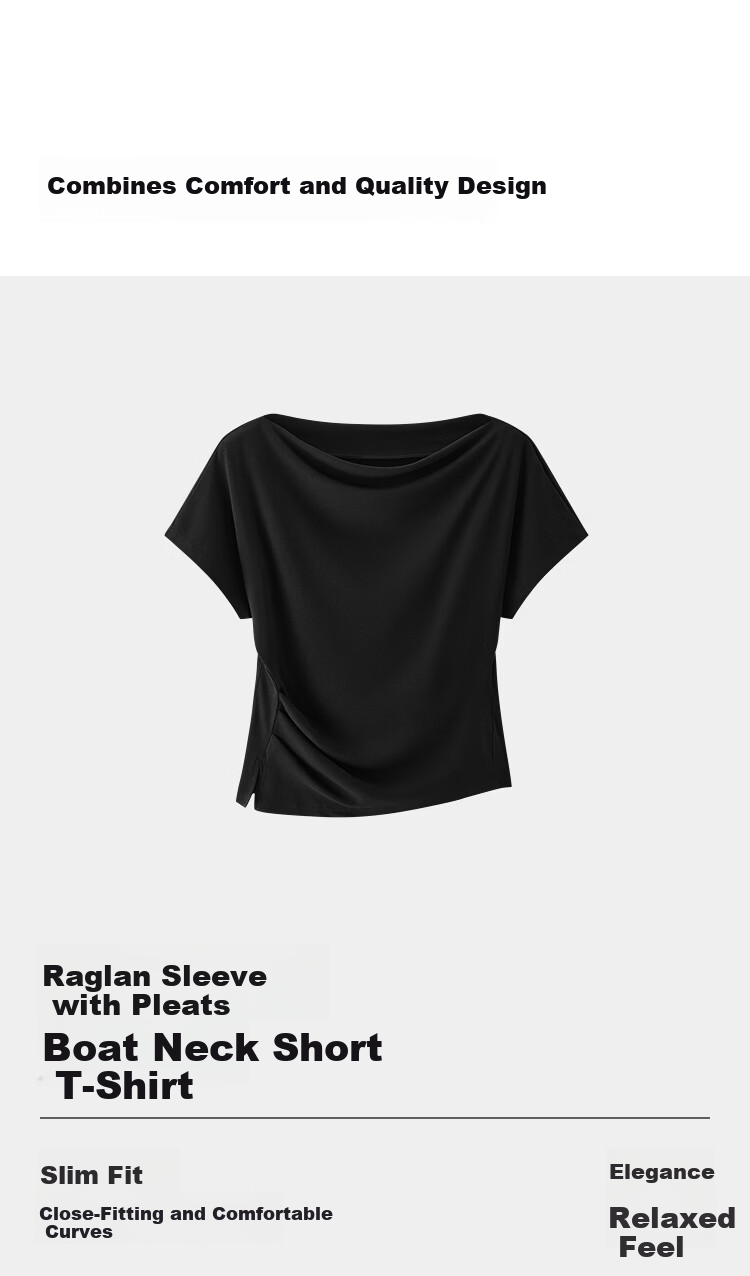 Semir Chen Duling Women's Short Sleeve T-Shirt 2026 Summer Crop Off-Shoulder Waist Slim Atmosphere Top 109326100005 9