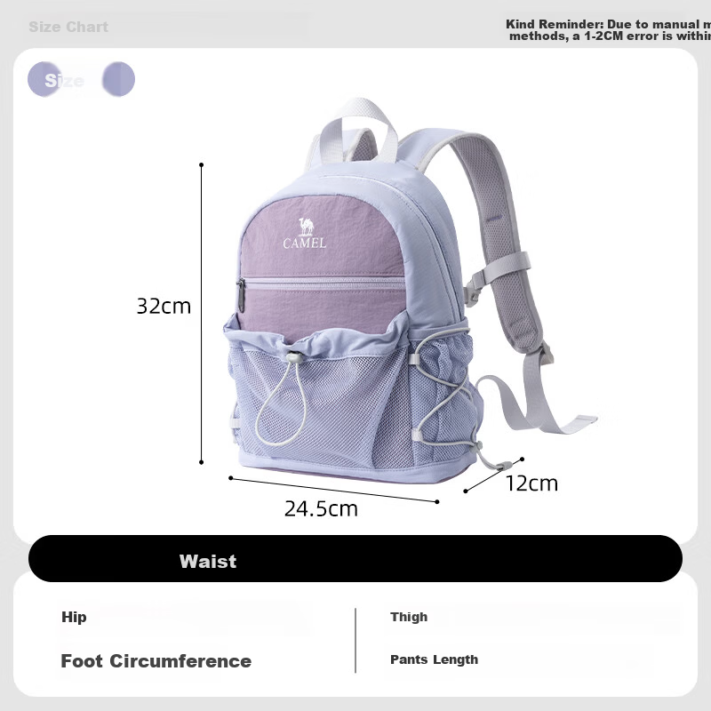 CAMEL Lightweight Outdoor Casual Backpack Small School Bag Hiking Mountaineering Travel Daypack 575C634031B