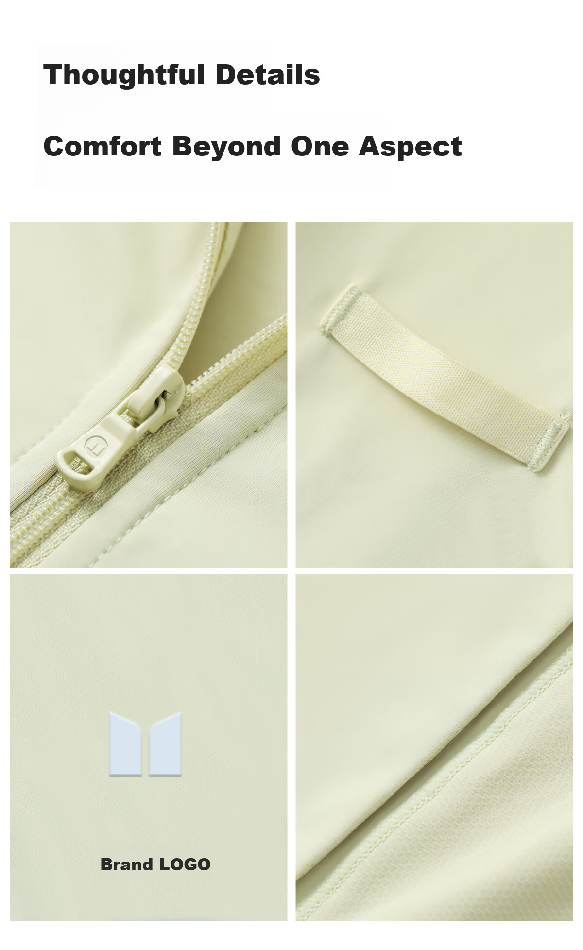 Moxun [Zhao Lusi Same Style] Summer Breathable Ice Titanium Yarn Ice Silk Cooling Outdoor Sun Protection Jacket 16