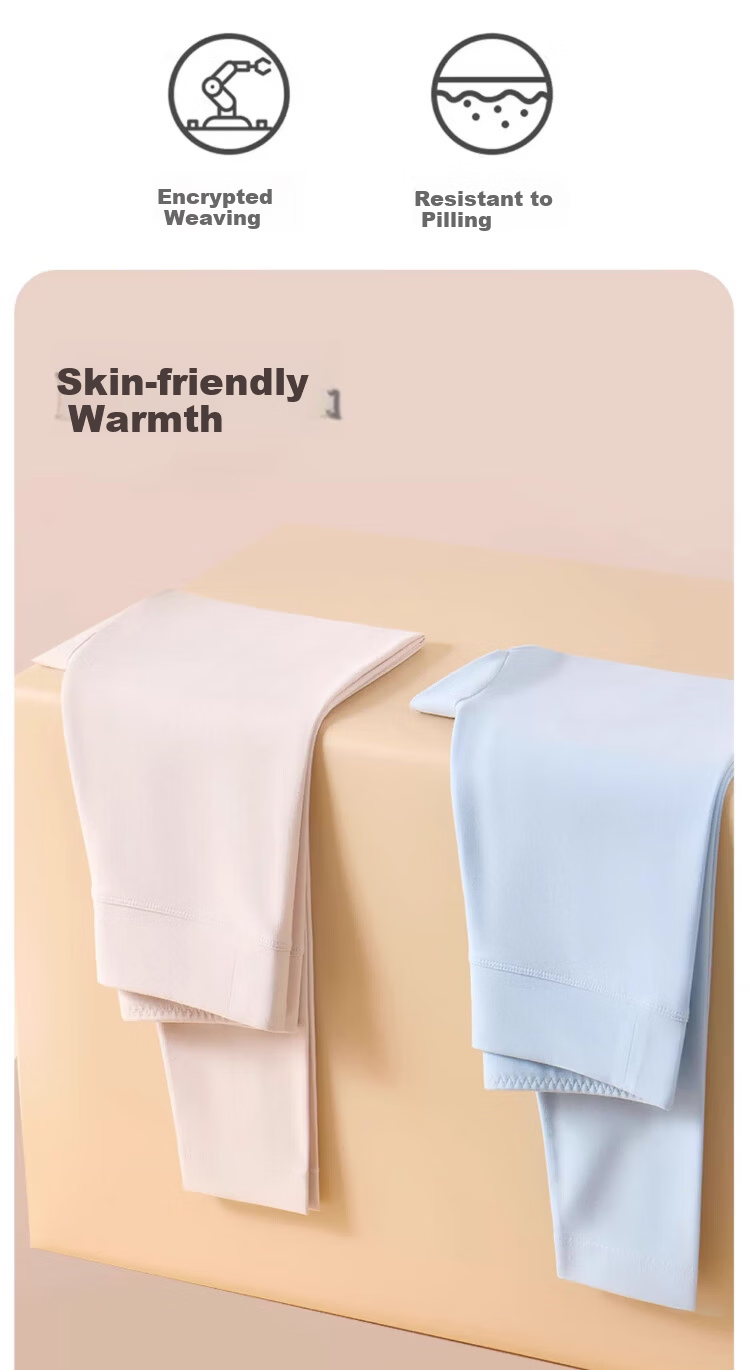 Caiyue High-Waist Pure Cotton Thermal Pants for Women 10A Antibacterial Shaping Leggings Xinjiang Cotton Stretch Knit Single Pants 3