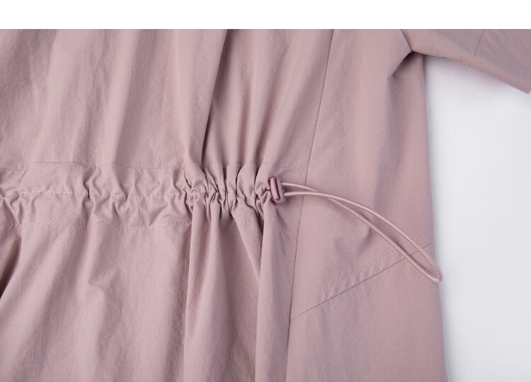 Demana UPF50+ Summer Sun Protection Moisture-Wicking Sorona Elastic Waist Mesh Splice Slim Fit Dress 17