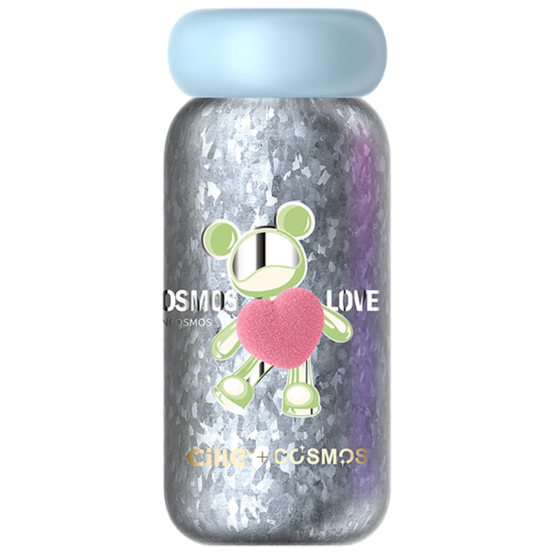 Cille Pure Titanium Insulated Mini Pocket Bottle Unisex Water Cup Office Travel Car Portable High-Value Holiday Gift