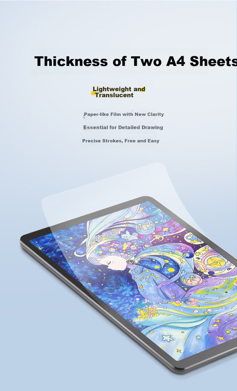 Memebox Silent Paper-Like Screen Protector for 2025 New iPad 11th Gen 11-inch Bionic Paper-Like Ultra Clear Screen Protector for Apple iPad 10th Gen Tablet Handwriting Hydrogel Soft Screen Drawing Fil 10