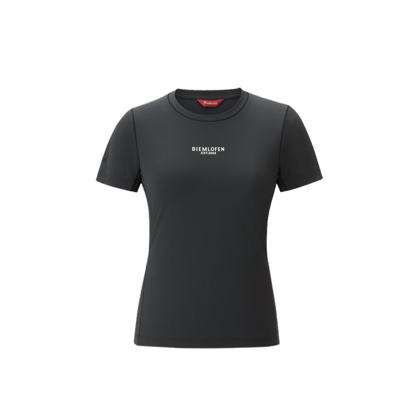Biyinlefen [Eco-Friendly T] 2026 Spring Summer New Women's Outdoor Sweat-Resistant Sun-Protective Moisture-Wicking Quick-Dry Crew Neck Short Sleeve T-Shirt
