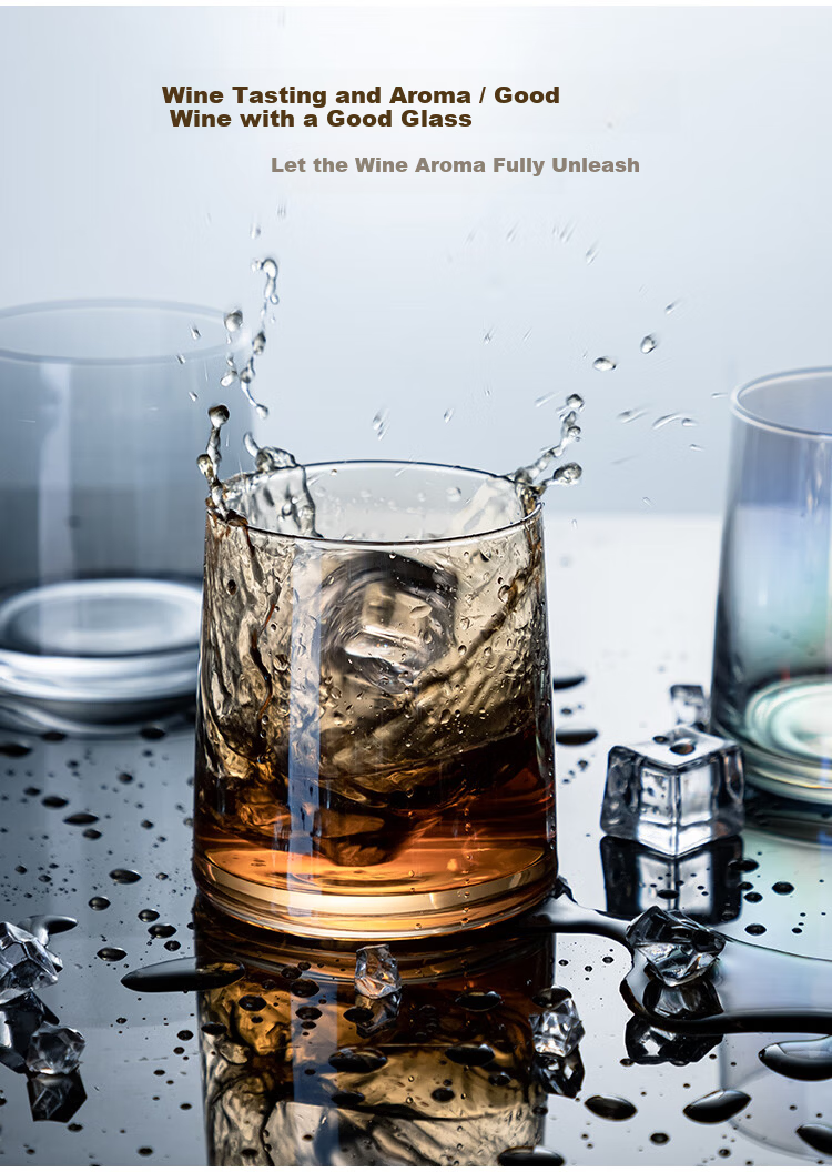 Banwu Life Glass Cup High-Value Wine Glass Crystal Creative Water Juice Cup Household Heat-Resistant Glass Cup 10