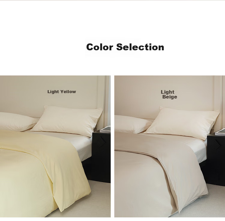 MIDO HOUSE Mingdu 60s Cotton Duvet Cover Single Piece Dormitory Cotton Duvet Cover Single A-Class 150*200cm Light Purple 4