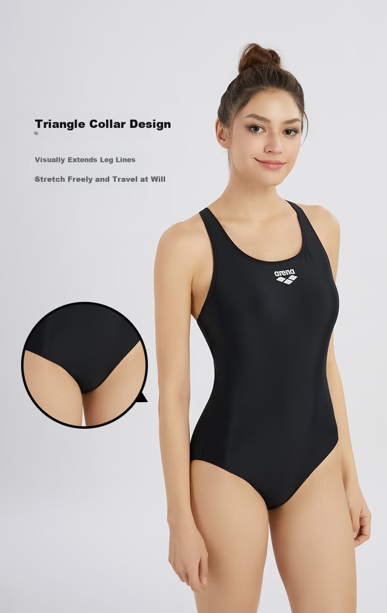 Arena Women's Slim Fit Lycra Swimwear Sports Training Swimsuit Tummy Control Swimming Pool Swimwear 6