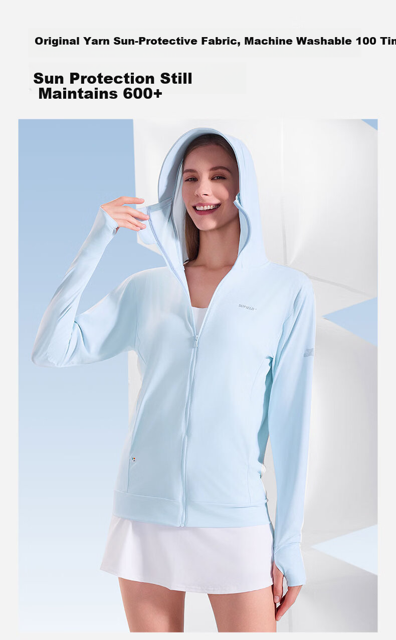 SUPIELD Full Spectrum UV Protection Jacket Professional Anti-UV Sun Protection Coat Forest Green M 8