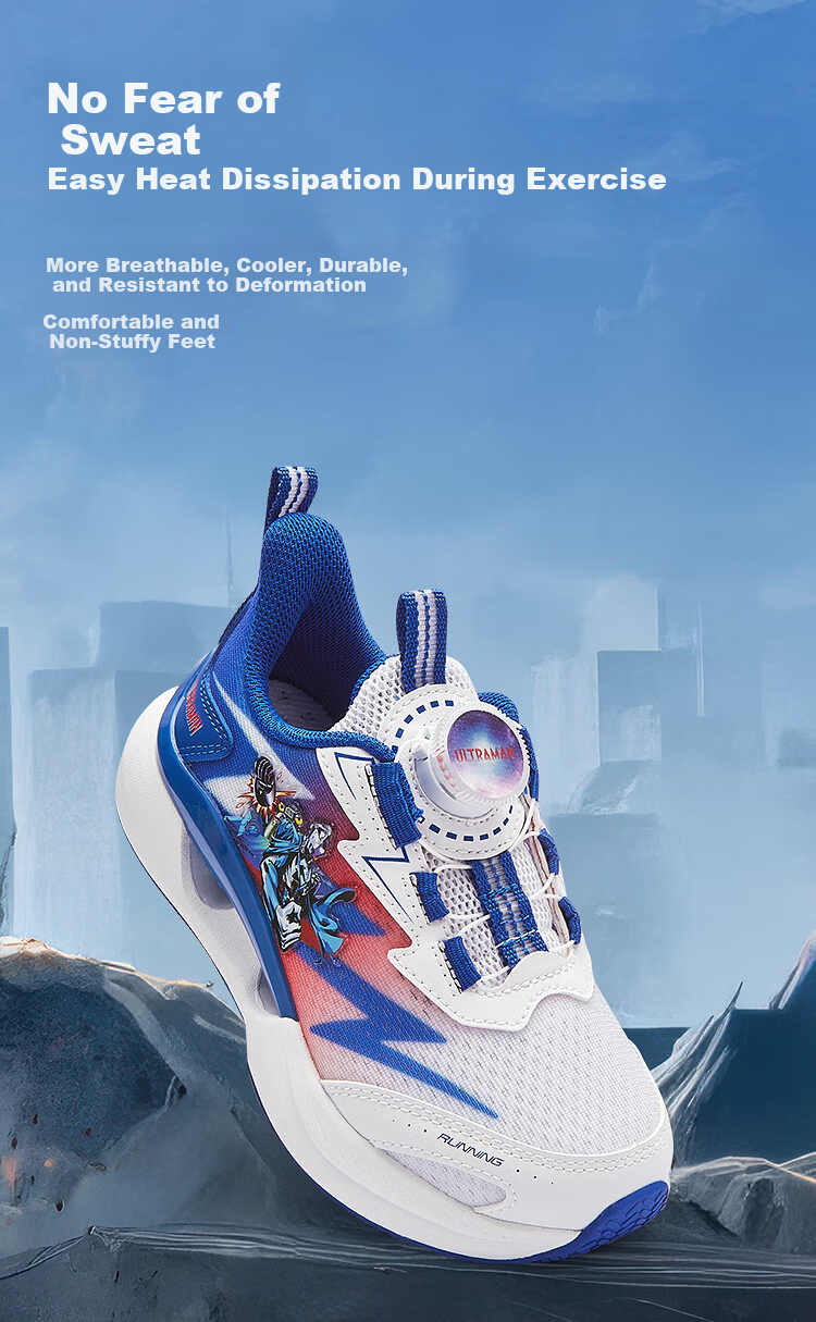 Balabala [Ultraman IP balaOne] Kids Sports Shoes Boys Summer 2026 Breathable 5
