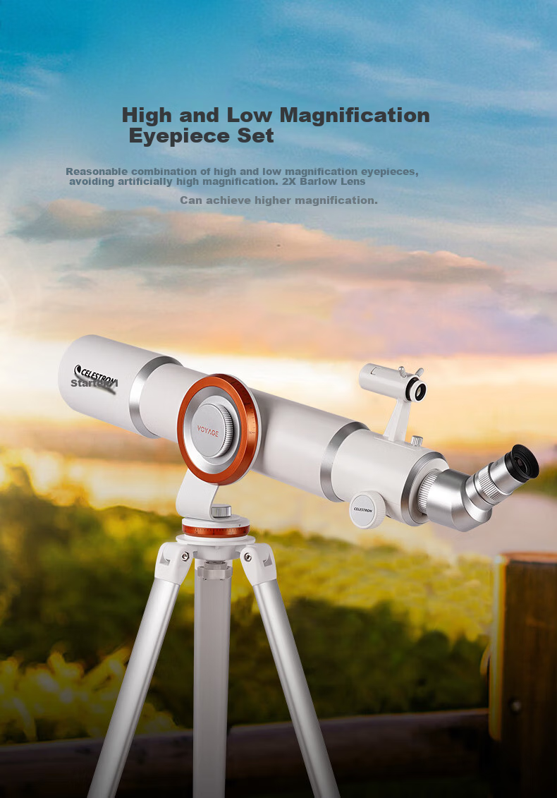 Xingtelang Star Journey 70AZ High-Definition High-Magnification Landscape Moon High Luxury Professional Astronomical Telescope, Student Science Education Gift 4