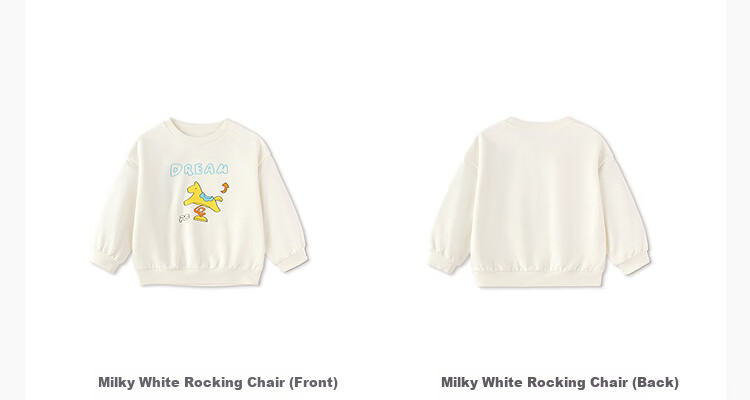 Balabala [balaOne] Kids Sweatshirt Children's Long Sleeve Top Spring 2026 Unisex 7