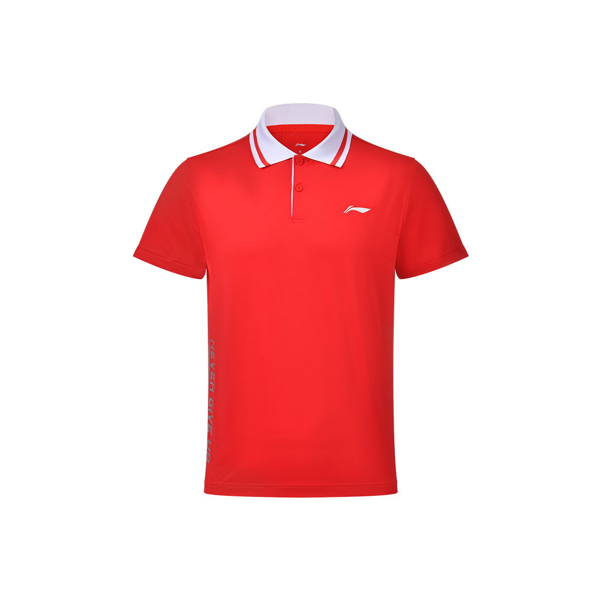 Li-Ning Table Tennis And Badminton Short-Sleeve Polo Shirt, New Player Series, Comfortable Breathable Sports Top for Men And Women, 3XL
