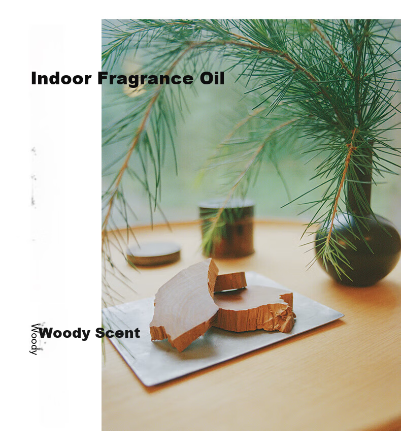 MUJI Indoor Fragrance Oil Aromatherapy Essential Oil Flameless Home Bedroom Herbal Refill 200mL 10