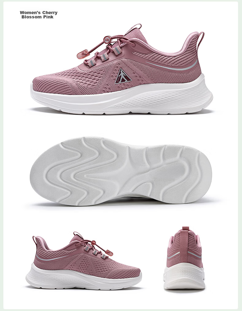 Zulijian Elderly Spring Summer Soft Sole Breathable Casual Shoes Lightweight Walking Shoes for Mom 26113015J Tranquil Blue Women Size 41 13