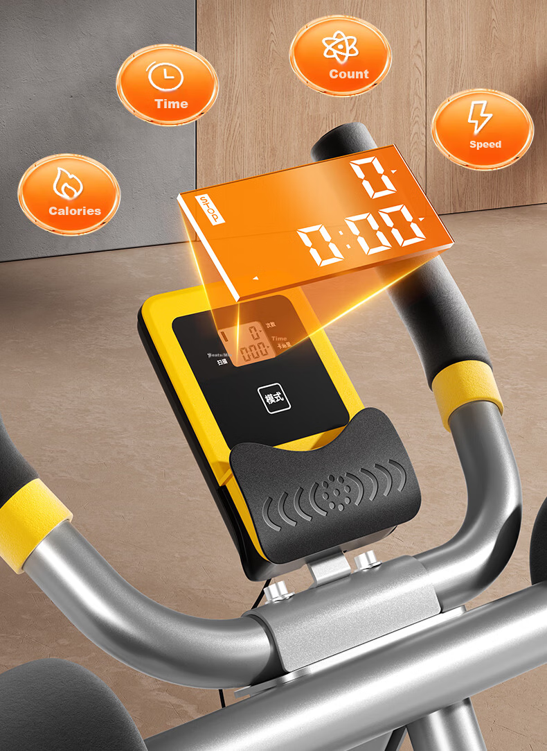 OES Abdominal Crunch Machine Waist Slimming Sit-Up Assistant Home Ab Workout Equipment Indoor Fitness Device 19