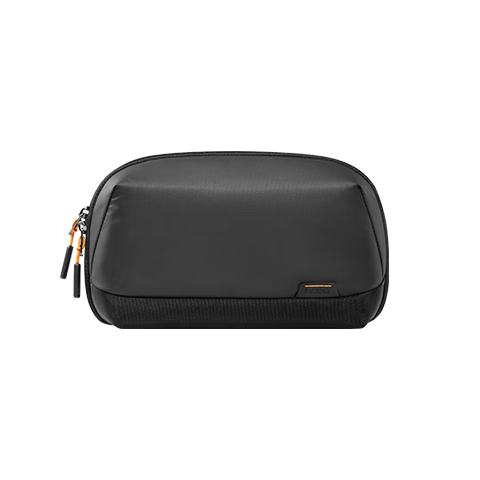 Inateck Volcano Digital Storage Bag Cable Charger Accessories Organizer Desktop Storage Pouch Obsidian Black