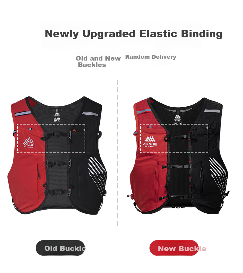AONIJIE Lightweight Off-Road Backpack, Breathable Quick-Dry Running Pack for Men And Women, Outdoor Hiking 10L Hydration Bag 20
