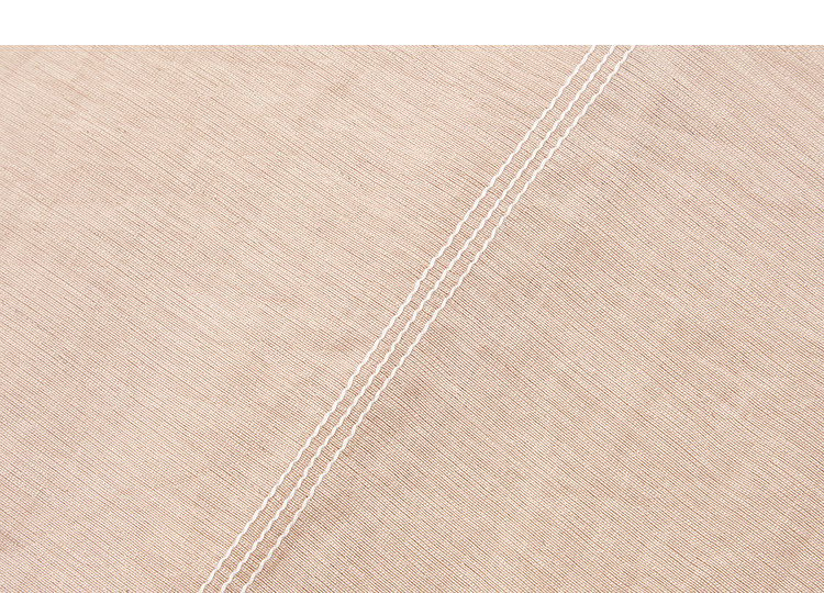 Demana [With Linen] Summer Elegant Drop Shoulder Sleeve Color-Block Stitching Drawstring Hem Loose Slim Shirt for Women High-End Feel 16
