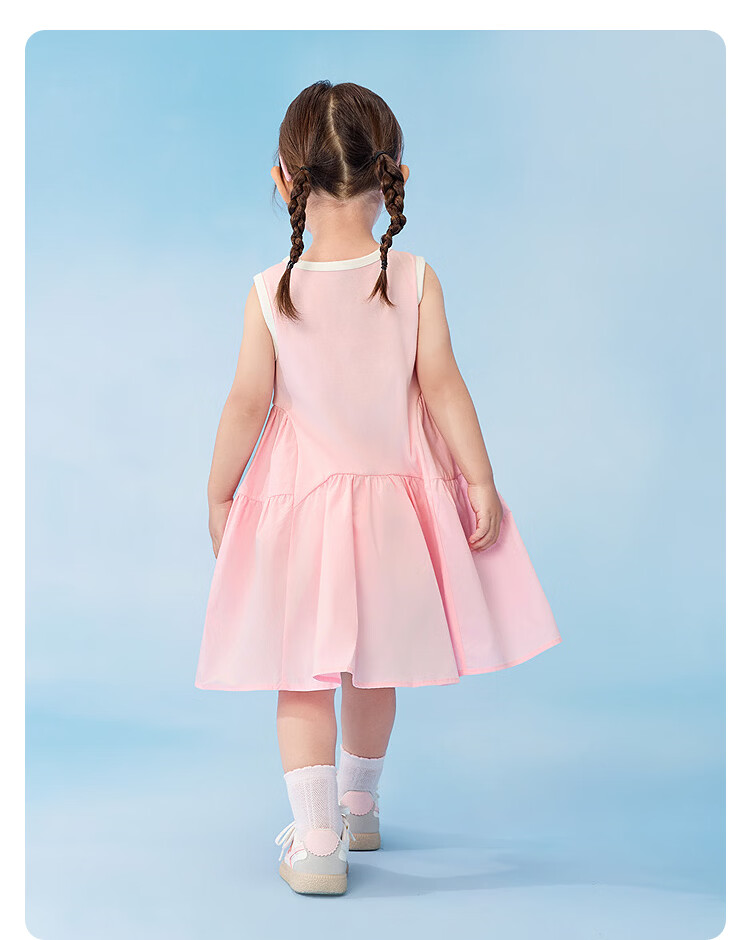 Balabala [balaOne] Girls' Dress Children's Sleeveless Vest Dress Summer 2026 25