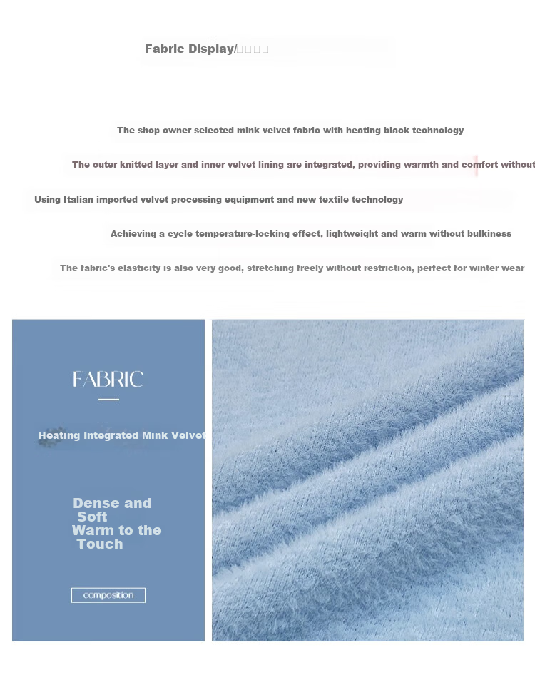 LangSha Women's Autumn Winter Fleece Lined Thickened 2025 New High-End Half Turtleneck Ruffled Knit Sweater Top 4