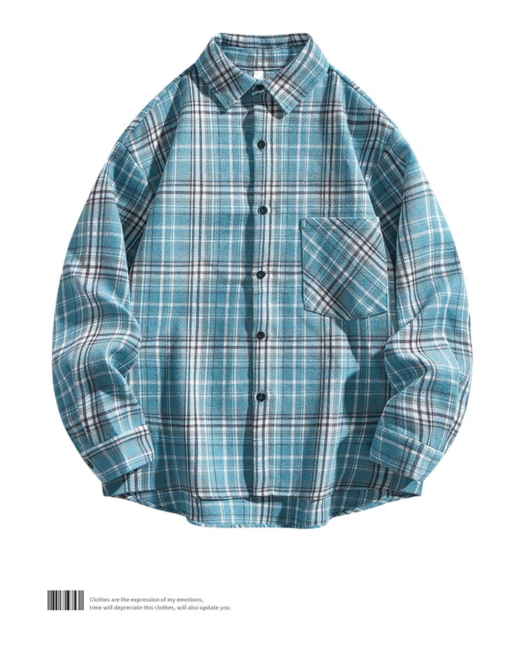TUCANO Women's Shirt Spring Autumn Long Sleeve Plaid Jacket Casual Loose Fit Yellow Check L 9