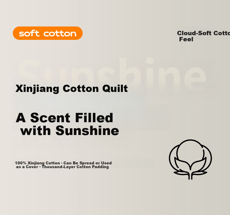 Wuyinliangpin 100% Xinjiang Cotton Mattress Cover, Bedding Pad, Quilt, Bedding Core, 1.5x2 Meter Bed, Approximately 6 Ji 1