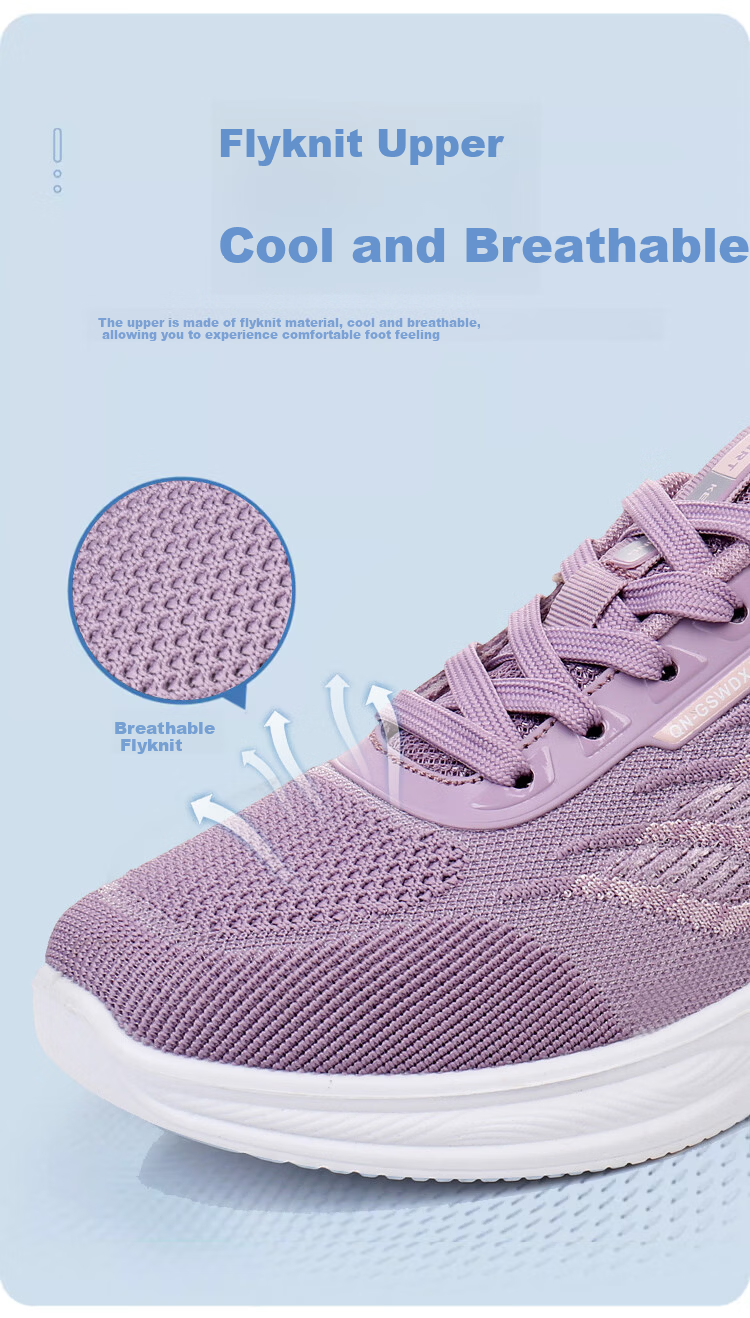BURUIJING Spring Autumn Old Beijing Cloth Shoes Women Sneakers Mom Casual Shoes 78810 Black 37 7