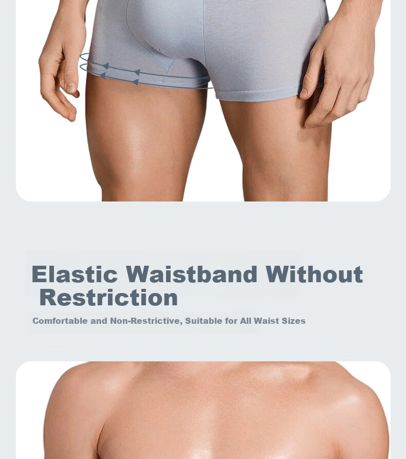 LangSha Disposable Men's Cotton Underwear Travel Business Sterilized Daily Disposable Briefs 5-Pack Colorful Shorts 5